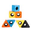 Interview Microphone Logo Flag Station - Triangular Black - 3