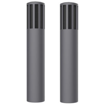 Teslamic Microphone Silicone Protective Case - 1 Pair (Advanced Gray) - 1