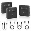 Wireless USB Lavalier Microphone for iPhone, iPad, Android & Cameras - 2