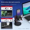 Yanmai X3W Gaming Microphone - Wireless/Wired Dual Mode - RGB - Noise Reduction - 9