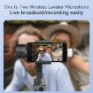 SX88 Smart Noise Reduction Lavalier Wireless Microphone - Type-C (Silver) - 5