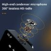Square Smart Noise Reduction Lavalier Wireless Microphone - 8 Pin - 4