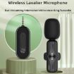 Elebest 3.5mm Wireless Lavalier Microphone Mini Clip-On Mic - 2