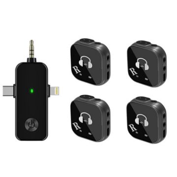 5.8G Wireless In-ear Monitor System - Dual-Earphone Monitoring (One To Four) - 1