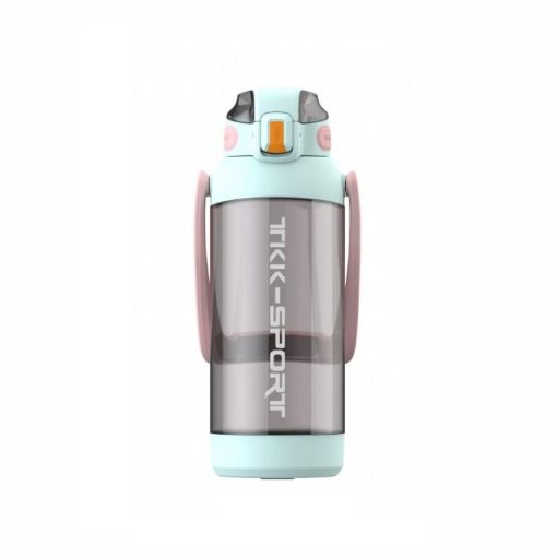 TKK Outdoor Fitness Large Capacity Portable Sports Water Cup, 1400ML Blue - 1