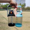 TKK Outdoor Fitness Large Capacity Portable Sports Water Cup, 1400ML Blue - 6