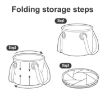 Naturehike NH20SJ040 10L PVC Camping Water Storage Bucket - 5