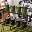 AOTU AT6657-2 4pcs Outdoor Camping Stainless Steel Water Cup Set - 6