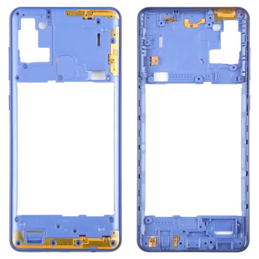 Samsung Galaxy A21s Middle Frame Bezel Plate - Blue - 1
