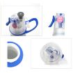 590ml Summer Outdoor Sports Training Spray Cooling Water Cup, Blue - 3