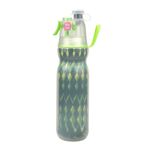 590ml Summer Outdoor Sports Training Spray Cooling Water Cup, Watermelon - 1
