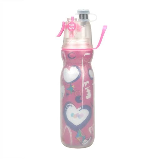 590ml Summer Outdoor Sports Training Spray Cooling Water Cup - 1