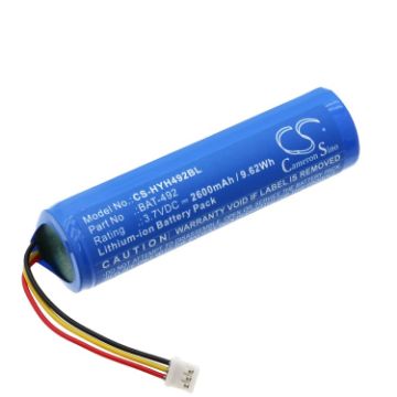 Battery for Honeywell HH492 3008-4418-001 BAT-492 - 1