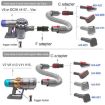 Dyson V6 V7 V8 V9 Vacuum Pet Hair Brush with 35-32mm Adapter - 6