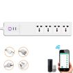 WiFi SM-SO306-M Smart Power Strip, 4 Holes + 2 USB, UK Plug - 2