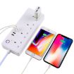 Smart WiFi Power Socket with 4 USB & 4 UK Plugs, Alexa/Google Compatible - 6