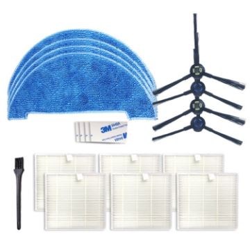 ILIFE V8S Cleaning Kit: Brushes, Filters, Rags, Stickers & Brush - 1