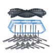 5 Pairs K614 Brushes + 2 Filters + I203 Brush for ILIFE A4S - 1