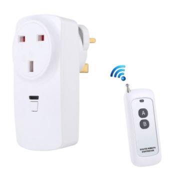 AK-DL220 Smart UK Plug 220V Wireless Socket with Remote Control - 1