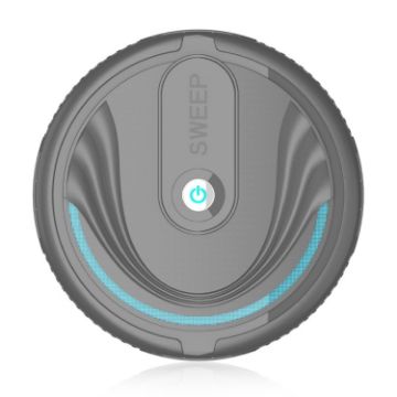 Chargeable Mini Smart Dust Collector Sweeping Robot (Gray) - 1
