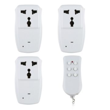 220V CN Plug Wireless Smart Indoor Remote Control Power Switch - 1