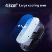 Dual Cooling USB/USB-C Mobile Phone Radiator for 4-6.5" Phones - 4