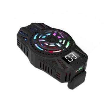 Silent Radiator: S06 Mobile Phone Semiconductor Cooler (Black) - 1