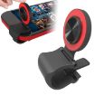 A9 Mobile Clip Joystick Hand Button Holder for iPhone, Android (Red) - 1