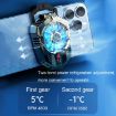 X20 Frosted Black LED Mobile Phone Cooling Fan Radiator - 3