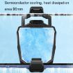 X20 Frosted Black LED Mobile Phone Cooling Fan Radiator - 4