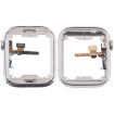 Apple Watch 7/8/9 45mm LTE Steel Frame Bezel & Flex Cable (Silver) - 1