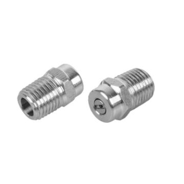2 PCS High Pressure Cleaner Nozzles ZG1/4-25, 050 Type 1.35 Hole - 1