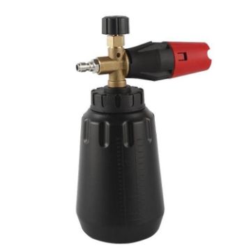 High Pressure Car Wash Water Gun with Black Foam Pot - 1