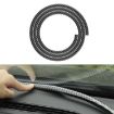 Universal N856 Carbon Fiber Rubber Strip: Leakproof & Soundproof Seal - 1