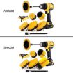 8 In 1 Electric Drill Cleaning Brush Car Wash Tool Set, Model A - 2