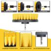 8 In 1 Electric Drill Cleaning Brush Car Wash Tool Set, Model A - 4