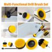 8 In 1 Electric Drill Cleaning Brush Car Wash Tool Set, Model A - 6