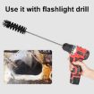 Car Engine Intake Valve Carbon Removal Brush Set, 5pcs - 5