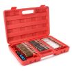 Stainless Steel & Nylon Pipe Cleaning Brush Set, 38 PCS (Red) - 1