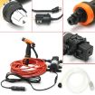 12V Car Electric Washer 73PSI Portable Water Pump Kit - 6