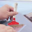 Metal Blade Car Window Film Scraper Tint Tool With Cover - 1