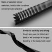 2pcs N856 Elastomer Seal Rubber Strip for Car Panel Soundproofing - 4