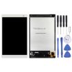 White OEM LCD Screen for Lenovo Tab 4 Plus 8704 Series Assembly - 2