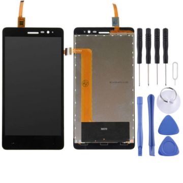 Lenovo S860 OEM Black LCD Screen with Digitizer Assembly - 1