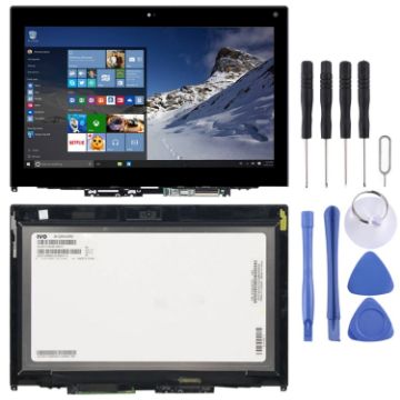 12.5" Lenovo Thinkpad Yoga 260 HD LCD Screen Assembly (Black) - 1