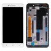 Lenovo A5000 OEM LCD Screen & Digitizer Assembly with Frame (White) - 3