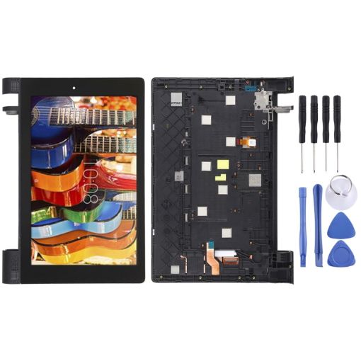Lenovo Yoga Tab 3 8.0 YT3-850M OEM LCD Screen with Frame (Black) - 1