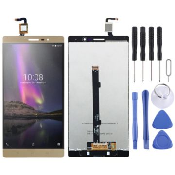 OEM Gold LCD Screen & Digitizer for Lenovo Phab2 Series PB2-650 - 1