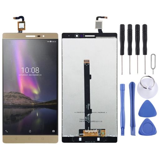 OEM Gold LCD Screen & Digitizer for Lenovo Phab2 Series PB2-650 - 1