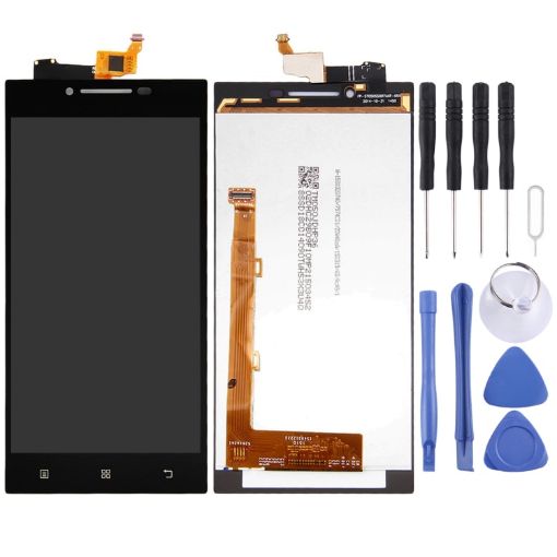 Lenovo P70 Series OEM Black LCD Screen with Digitizer Assembly - 1